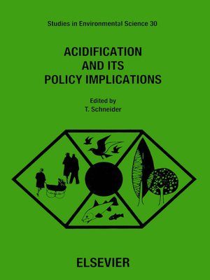 cover image of Acidification and its Policy Implications